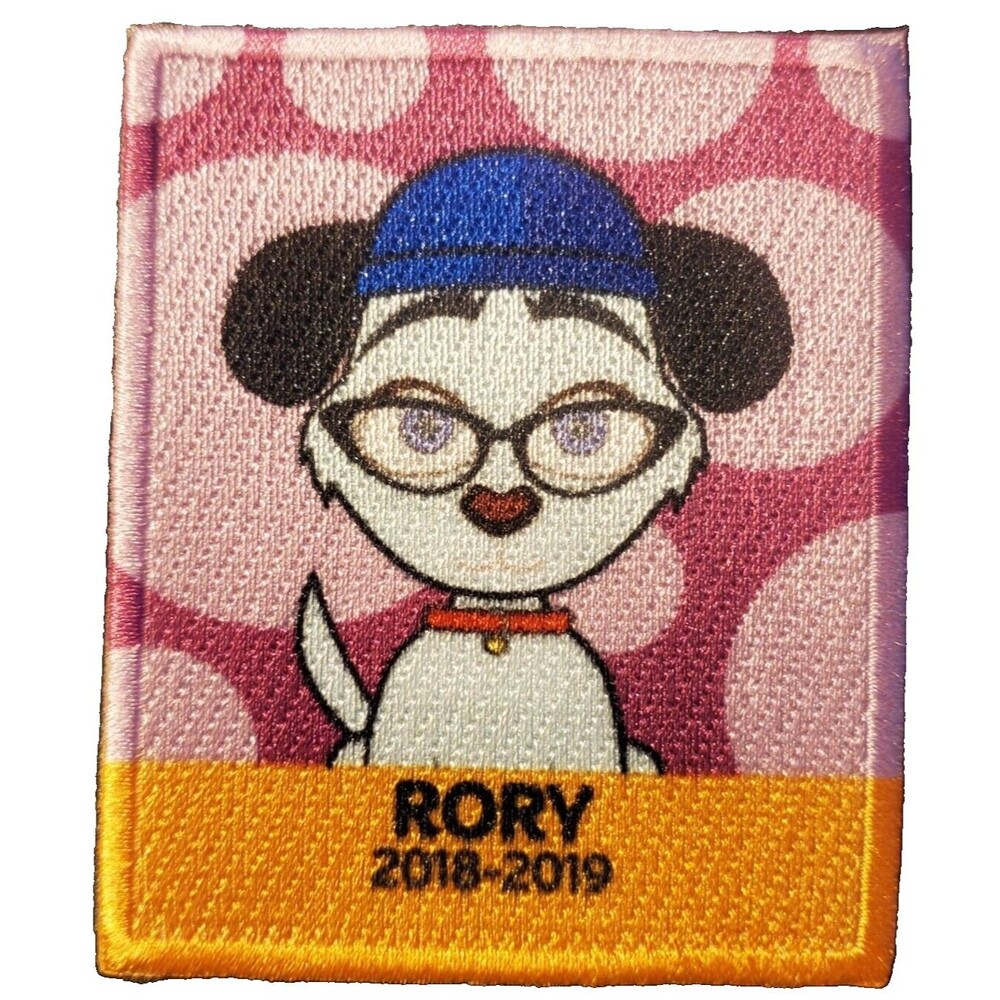 Rory 2018 2019 Patch 283269 Embroidered Iron-On / Sew-On 2.5"x3"